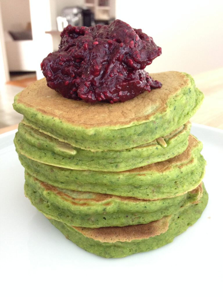 toddler snacks spinach pancakes