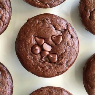 chocolate zucchini muffins